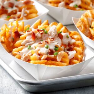 CHICKEN CHEESY FRIES
