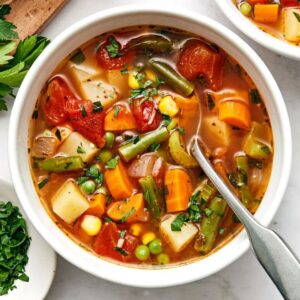 Hot & Sour Vegetable Soup