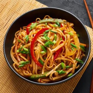 Veg Shz Noodles (HALF)